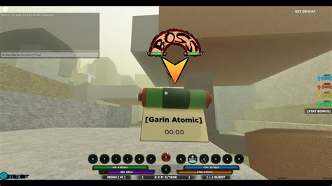 what does garin atomic drop in shindo life